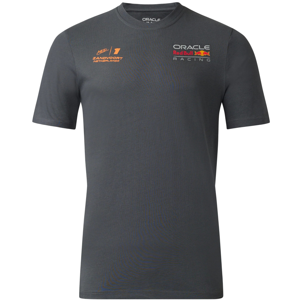 detail T-Shirt Red Bull Racing F1 Zandovoort 100% Cotton