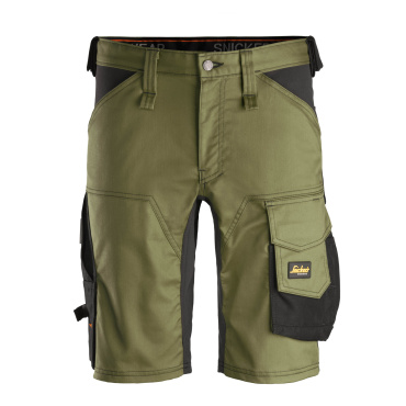 Arbeitsshorts SNICKERS AllroundWork Stretch khaki