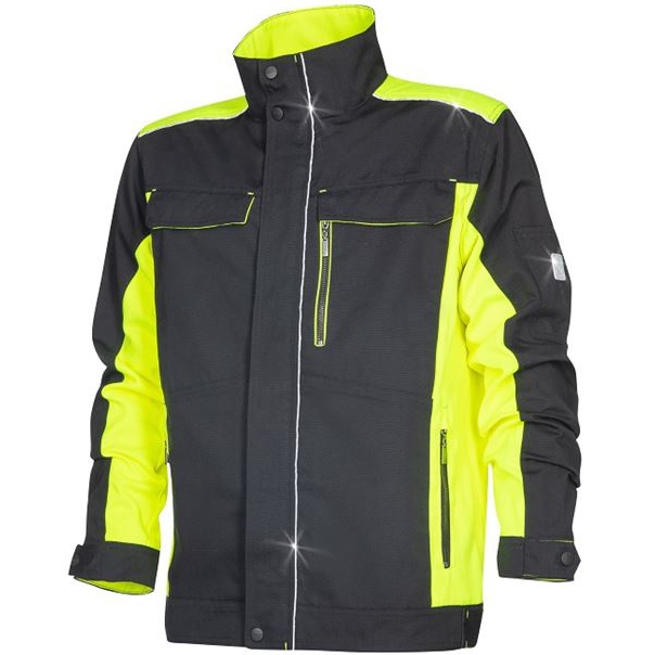 detail Berufsjacke ARDON Neon