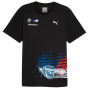 Vorschau T-Shirt PUMA BMW Motorsport USA Race 100% Cotton